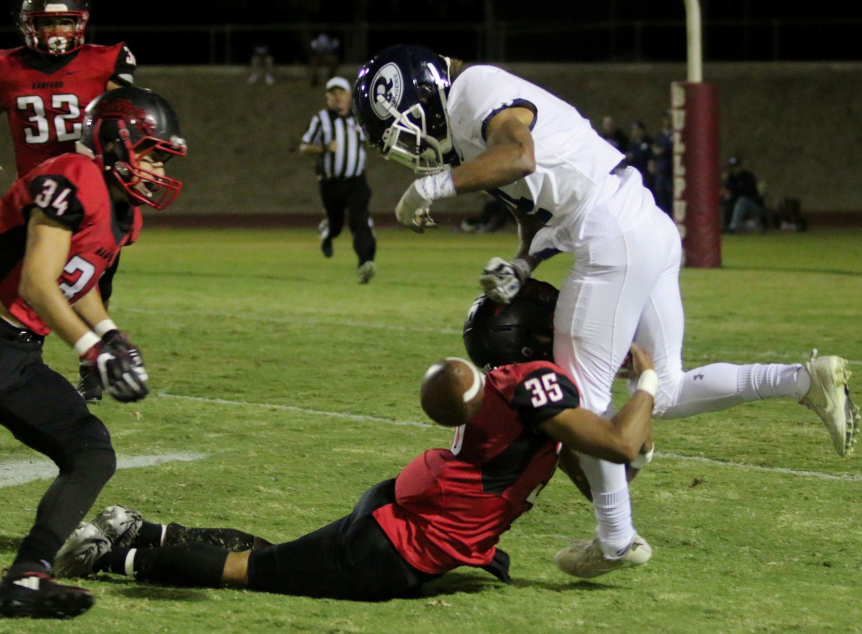 Bullpups grab sole possession of first place in battle of unbeatens